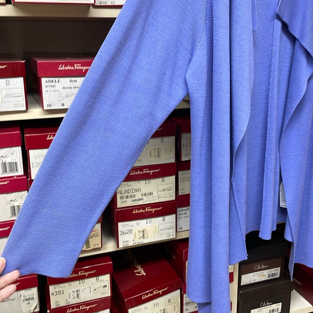 Eileen Fisher open cardigan - Picture 4 of 5